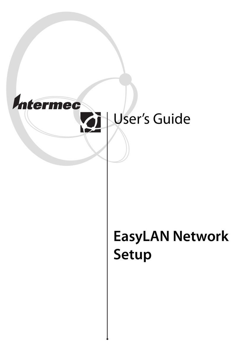 Intermec EasyLAN Ethernet user guide