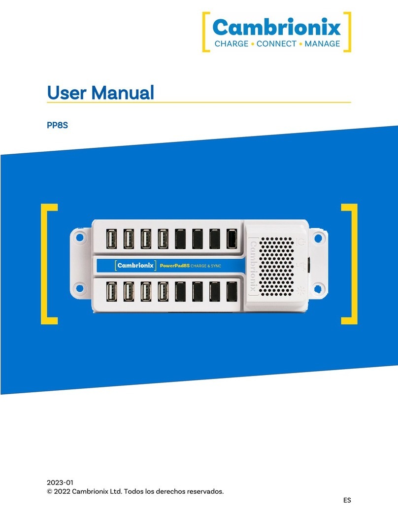CAMBRIONIX PP8S user manual