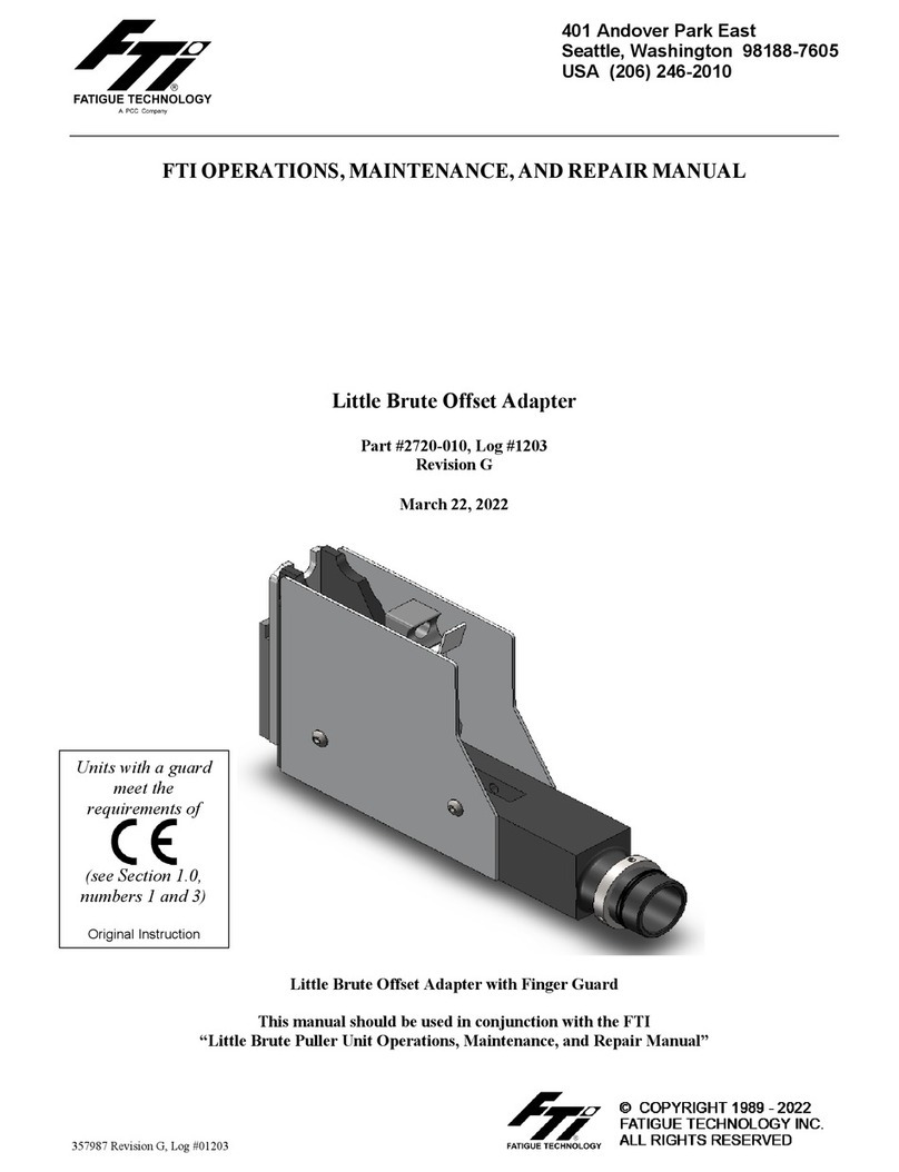 FTI LBOA-10-G Operating instructions