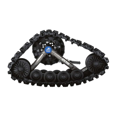 CAMSO Camoplast ATV T4S Installation guidelines