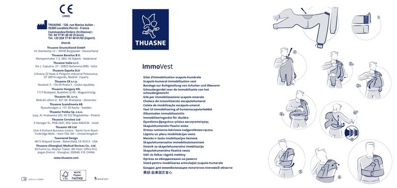 Thuasne ImmoVest User manual