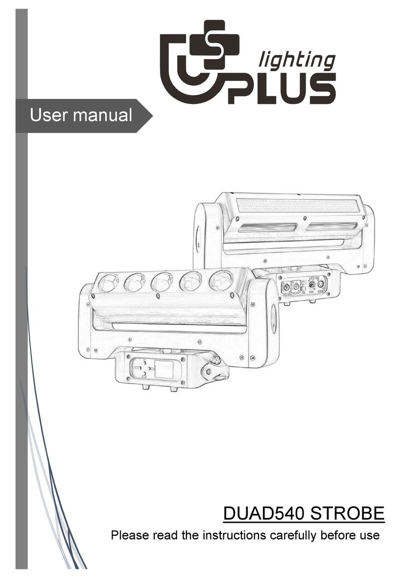 Uplus Lighting DUAD540 STROBE user manual