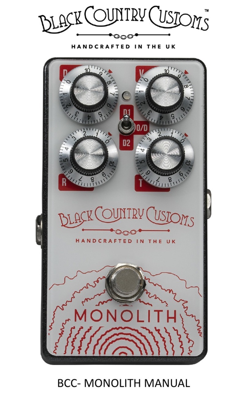 Black Country Customs BCC MONOLITH Boost manual