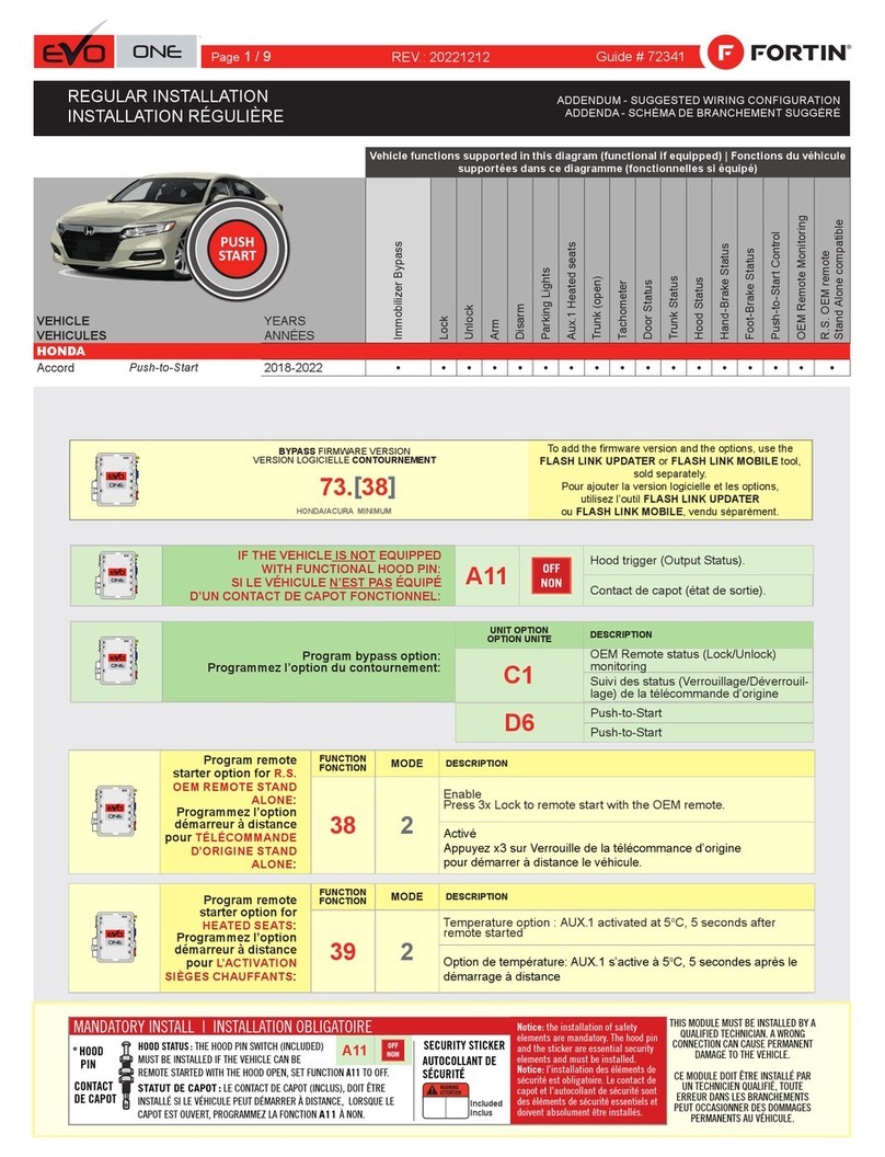 Fortin EVO ONE installation guide