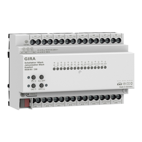 KNX GIRA Standard User manual