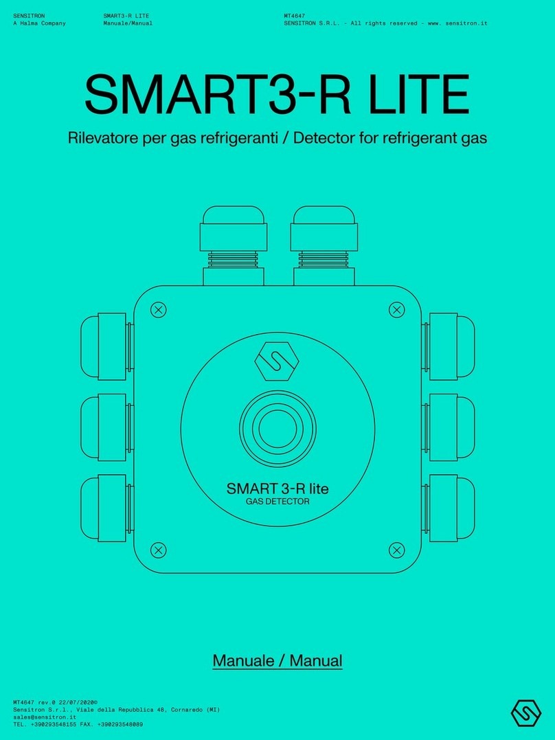 Halma SENSITRON SMART3-R LITE manual