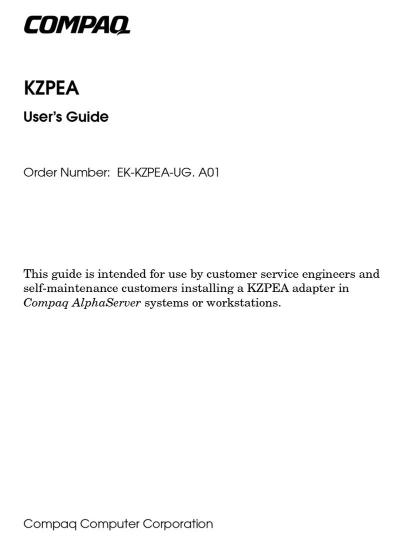 Compaq KZPEA User manual