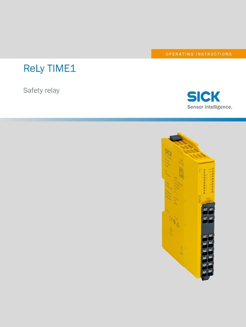 SICK ReLy TIME1 User manual SICK ReLy TIME1 User manual