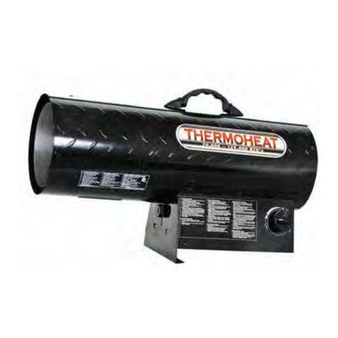Thermoheat LPFA125/L User's manual and operating instructions