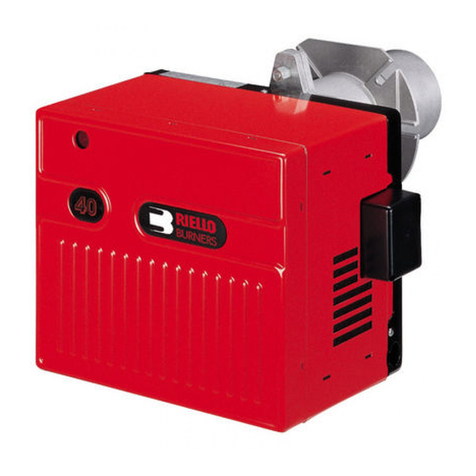 Riello Burners 40 Series Installation Instructions and Owner's Handbook