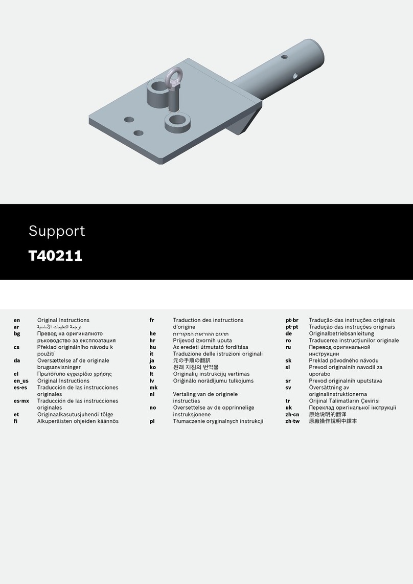 Bosch T40211 Original instructions