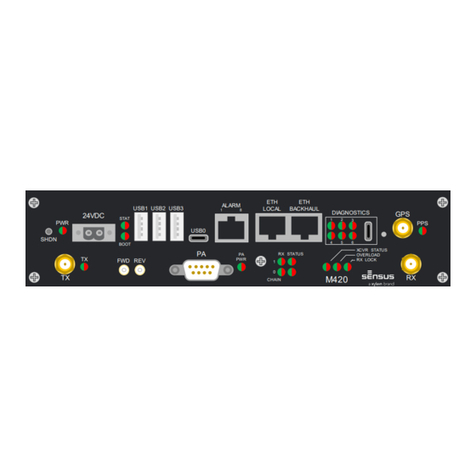 Xylem Sensus M420 User manual