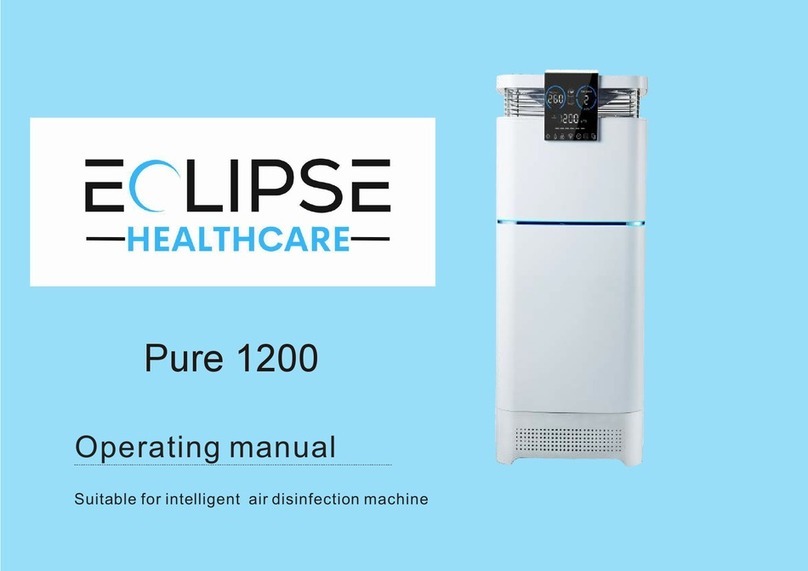 Eclipse Pure 1200 operating manual