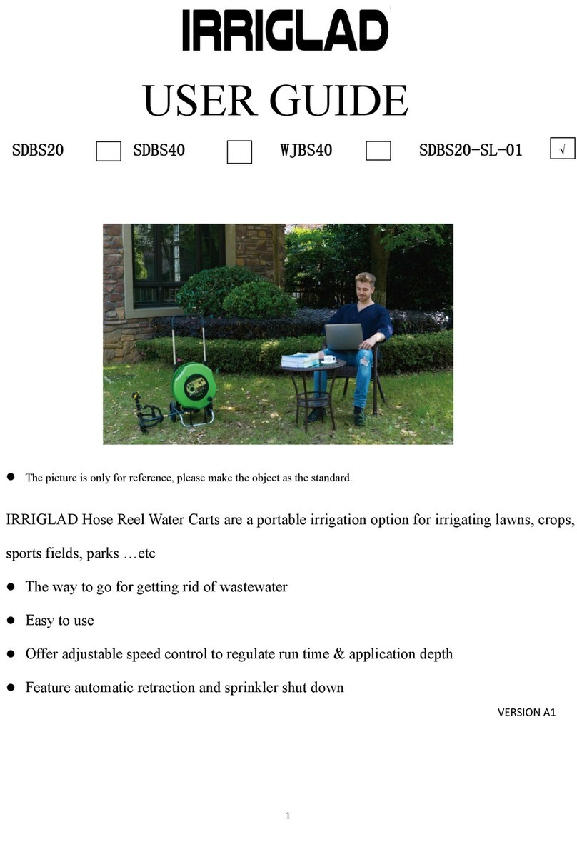 IRRIGLAD SDBS20 User manual