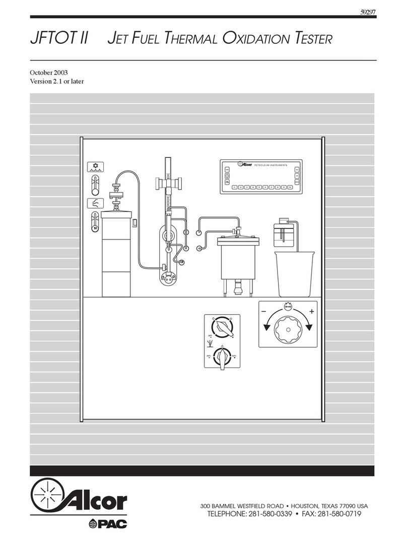 PAC Alcor JFTOT II manual