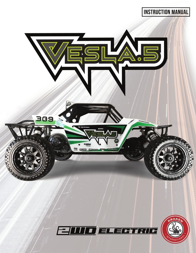 Kraken RC VESLA.5 instruction manual