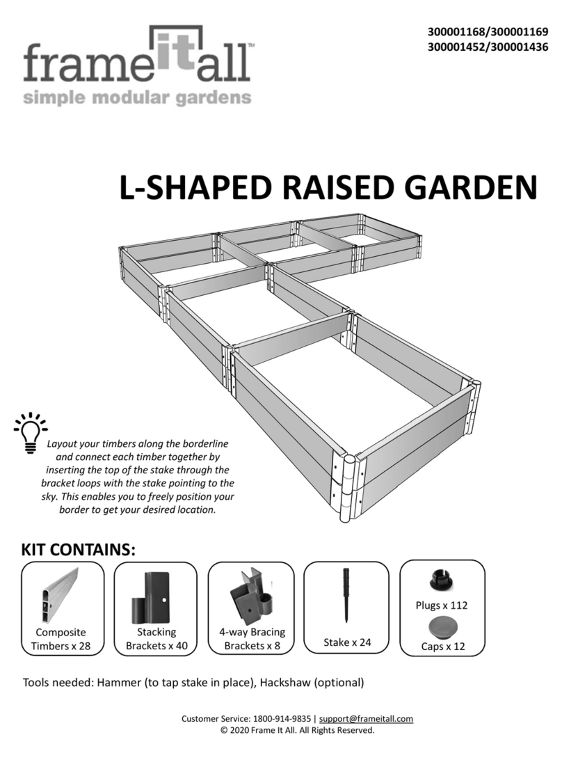 FRAME IT ALL 300001168 User manual