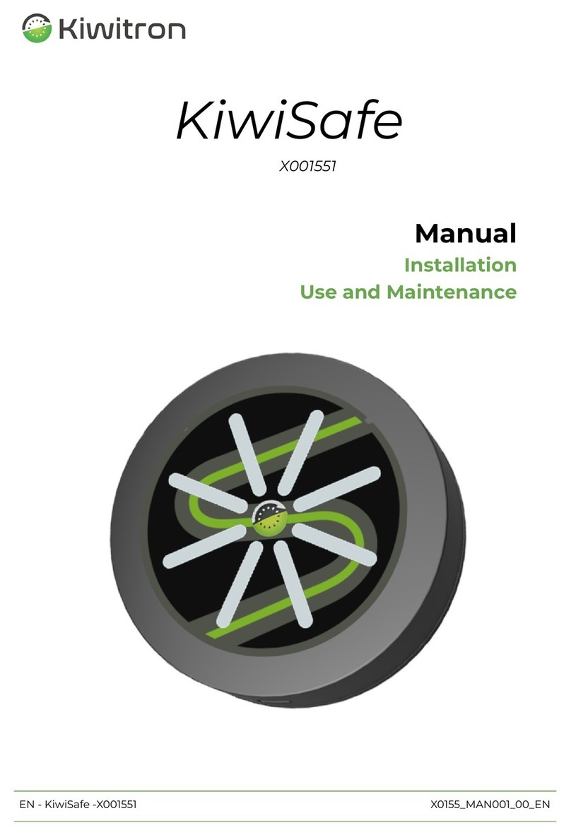 Kiwitron KiwiSafe X001551 User manual