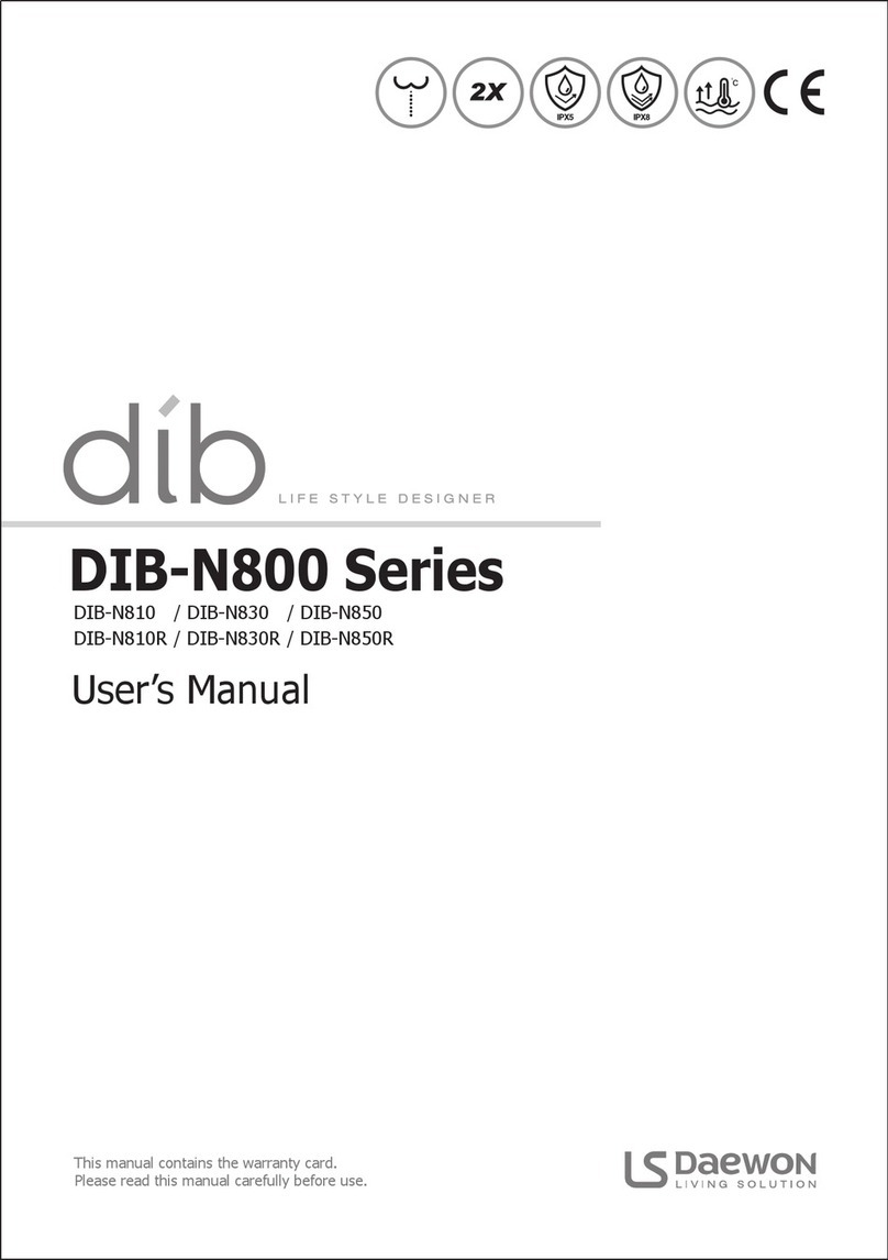 daewon DIB-N800 Series user manual