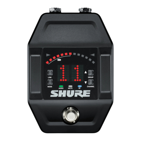 Shure GLXD6+ User manual