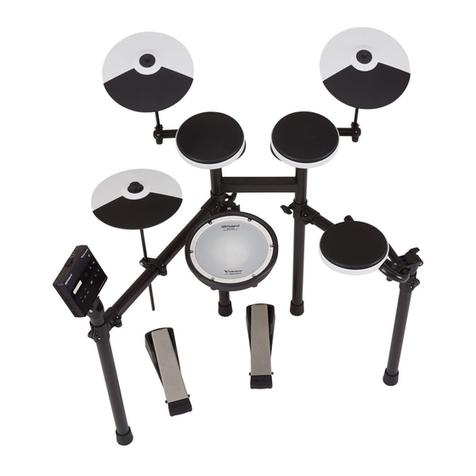 Roland V-Drums TD-02KV User manual