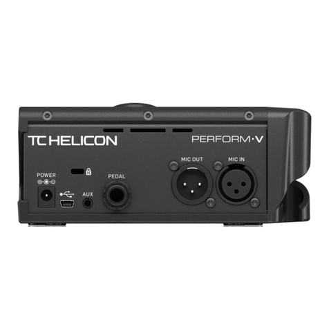 TC-Helicon Perform-V User manual