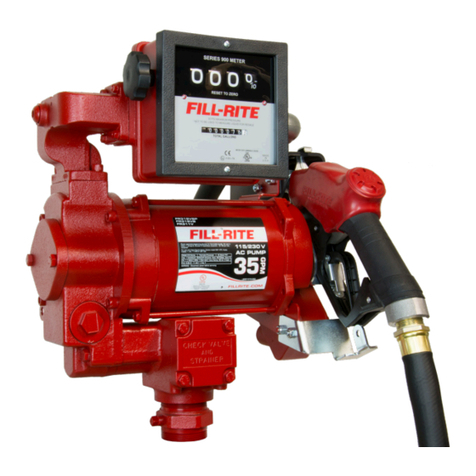 GORMAN-RUPP PUMPS FILL-RITE FR300V Series User manual