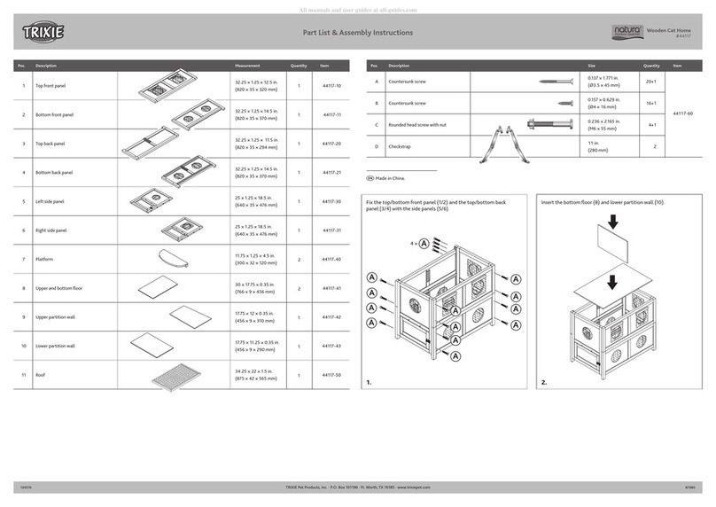 Trixie 44117 User manual