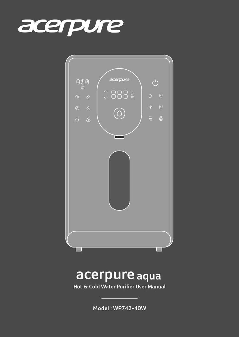 acerpure aqua WP742-40W user manual acerpure aqua WP742-40W user manual