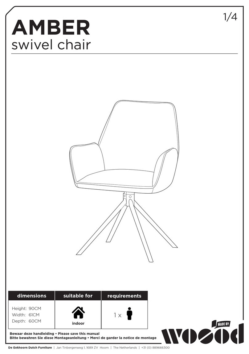 WOODCO AMBER Assembly instructions