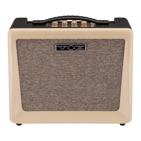 VOX Amplification VOX Ukulele 50 User manual
