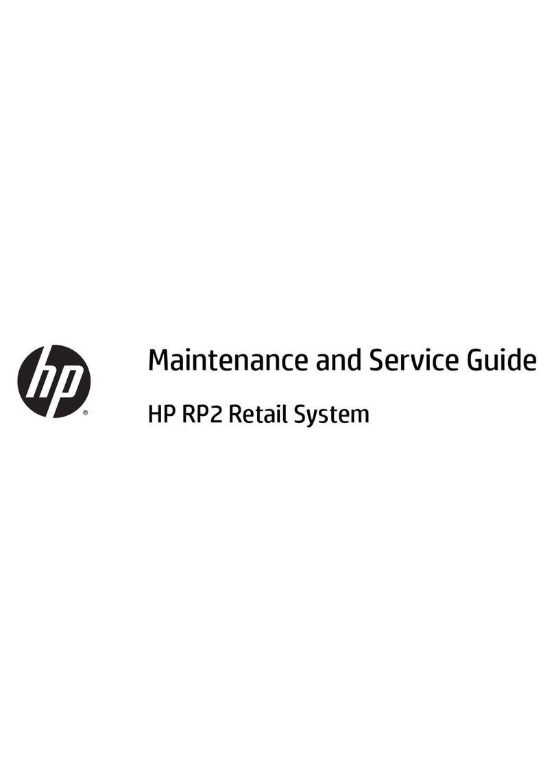 HP RP2 2000 Maintenance and service guide