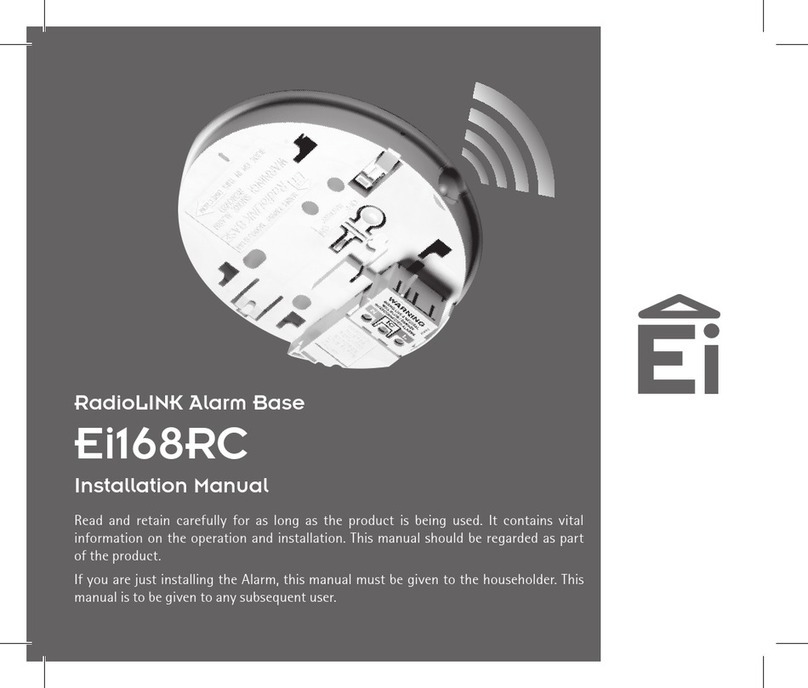 Ei Electronics Ei Ei168RC installation manual