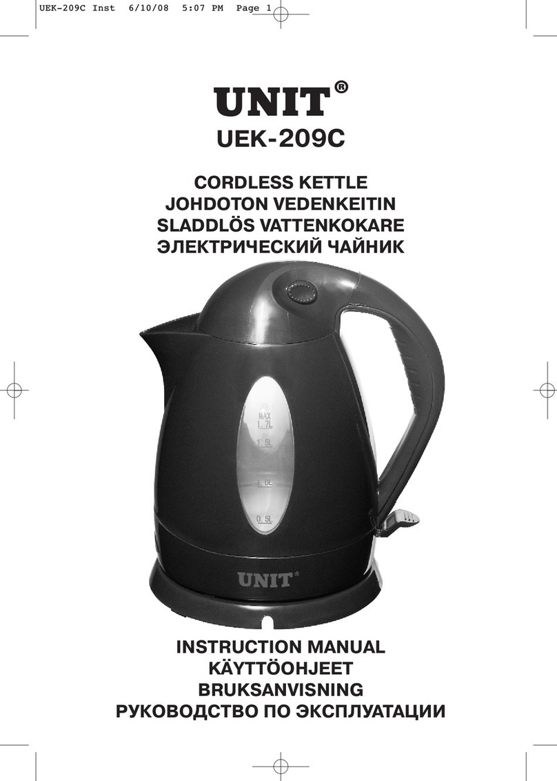 Unit UEK-209C User manual