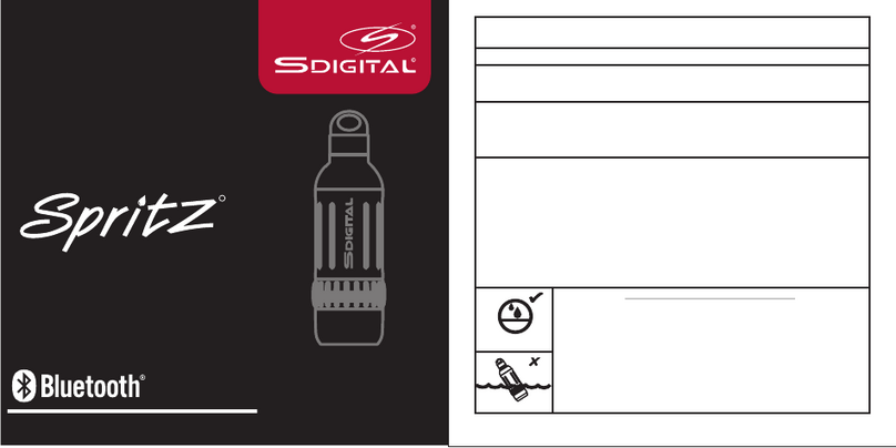 S-Digital Spritz X-1909 quick start guide