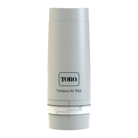 Toro Tempus Air RS4 User manual