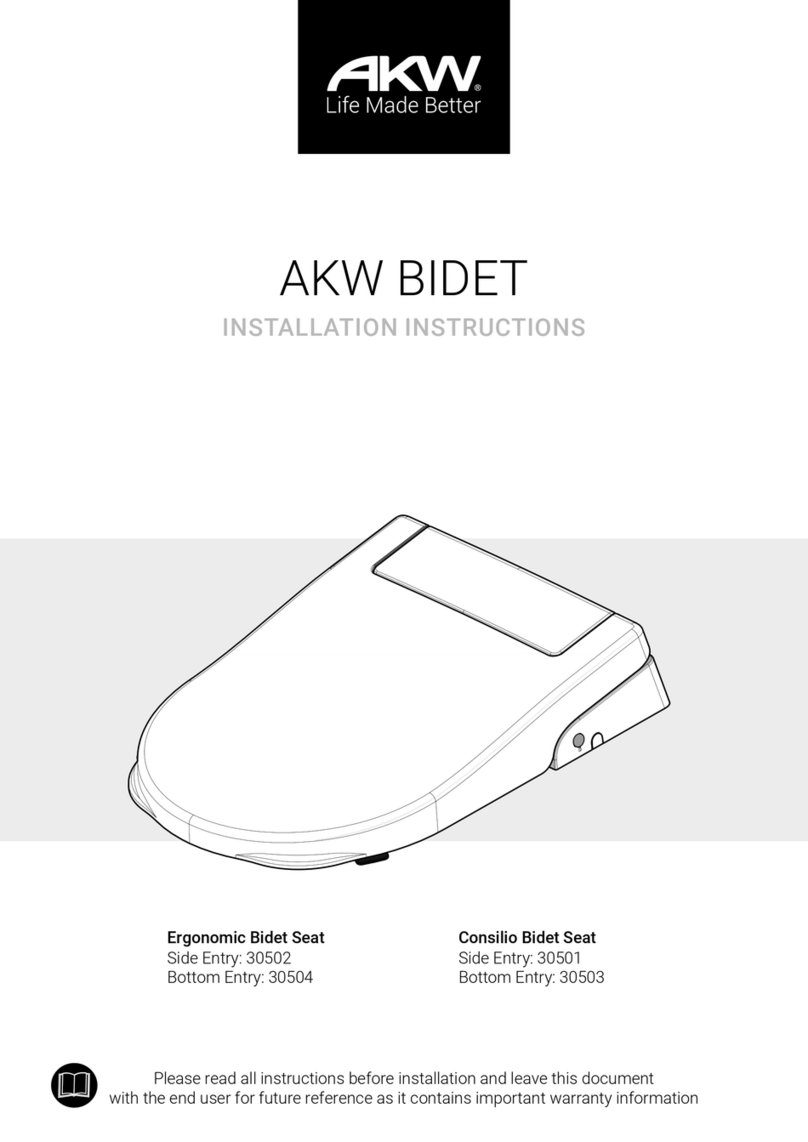 Akw 30501 User manual