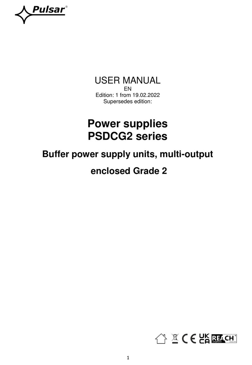 Pulsar PSDCG2 Series User manual