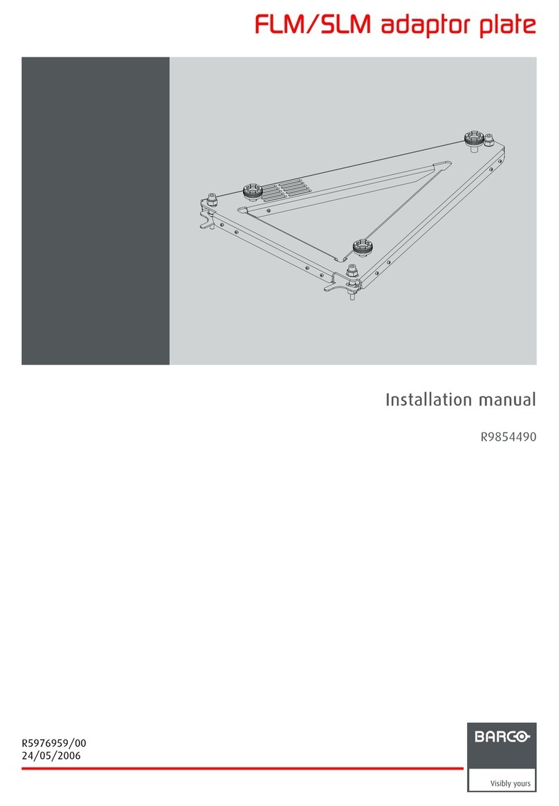 Barco FLM installation manual