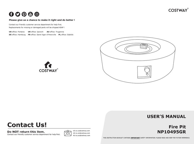 Costway NP10495GR User manual