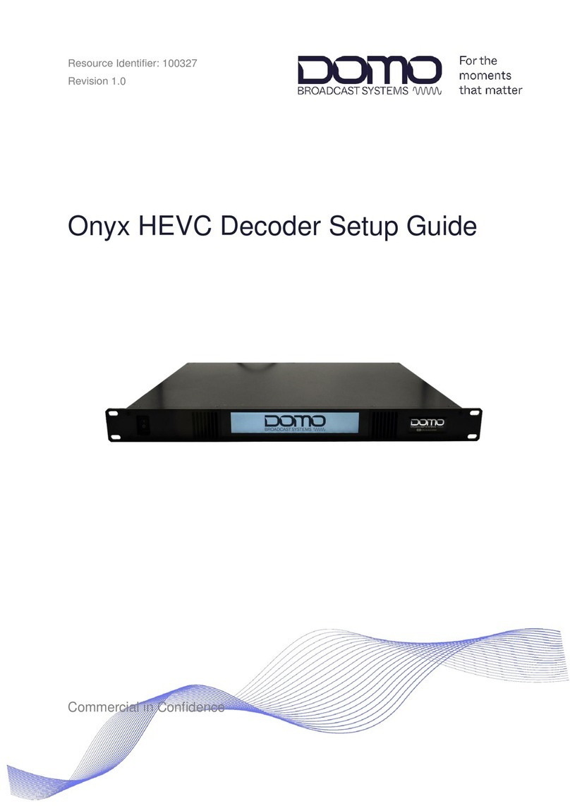 Domo Onyx HEVC Setup guide
