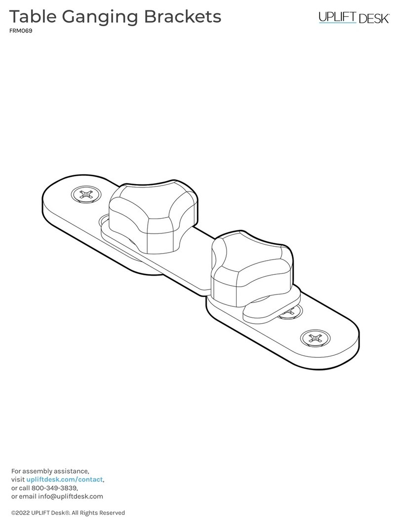 Uplift Desk FRM069 quick start guide