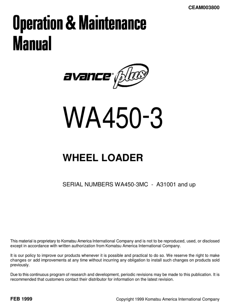 Avance plus WA450-3 Manual