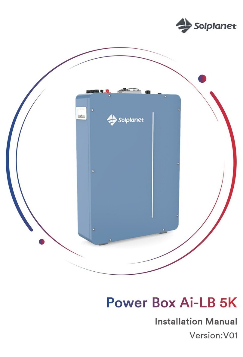 Solplanet Power Box Ai-LB 5K installation manual Solplanet Power Box Ai-LB 5K installation manual