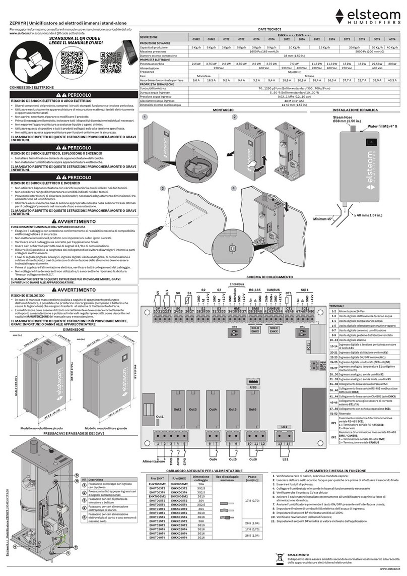Elsteam ZEPHYR EHKT003M2 quick start guide