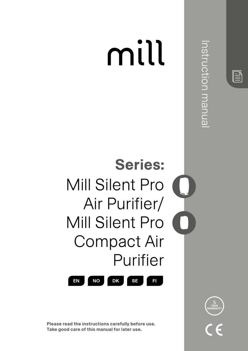 MILL Silent Pro Series instruction manual