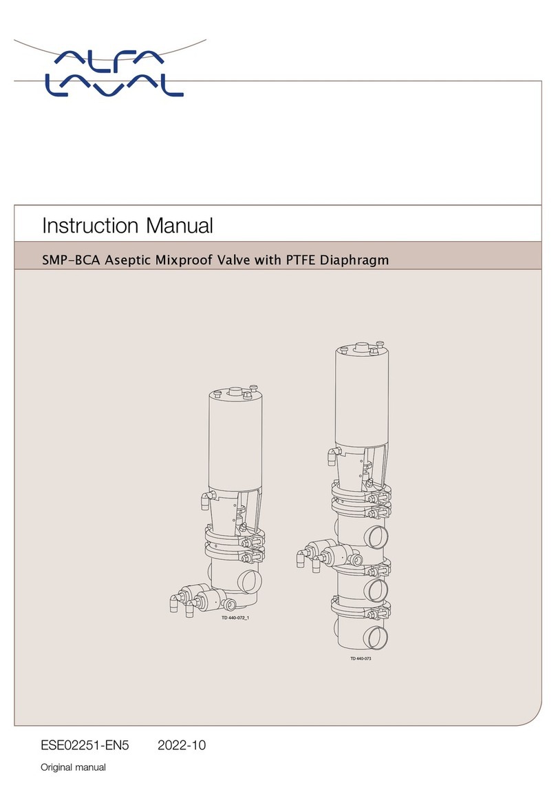 Alfalaval SMP-BCA User manual