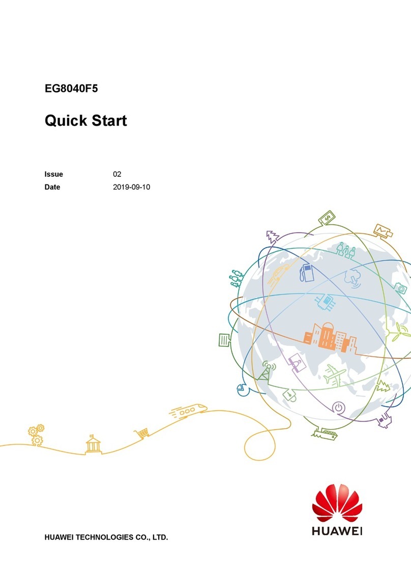 Huawei EG8040F5 User manual
