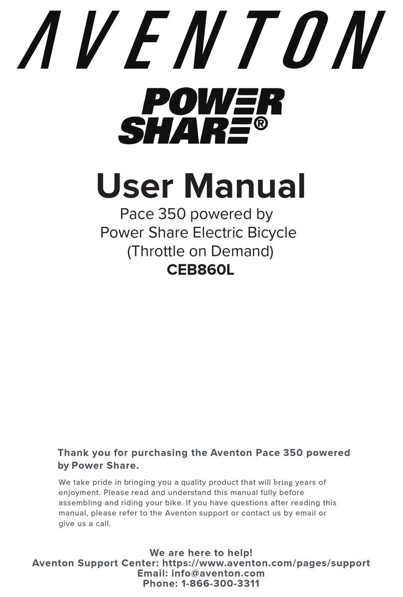 aventon PACE 350 user manual