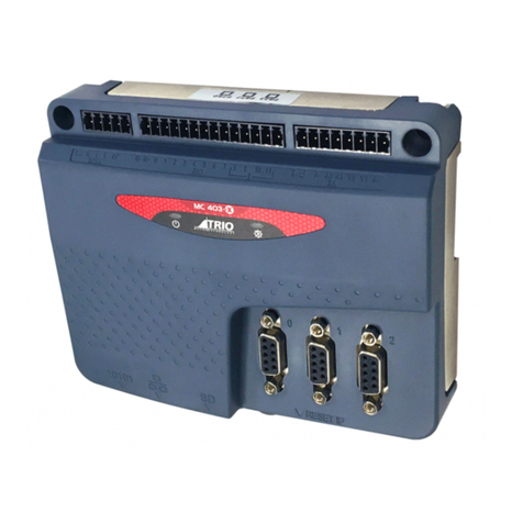 Trio MC403-X user manual
